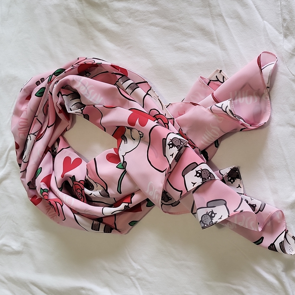 Puppy ❤️  love scarf